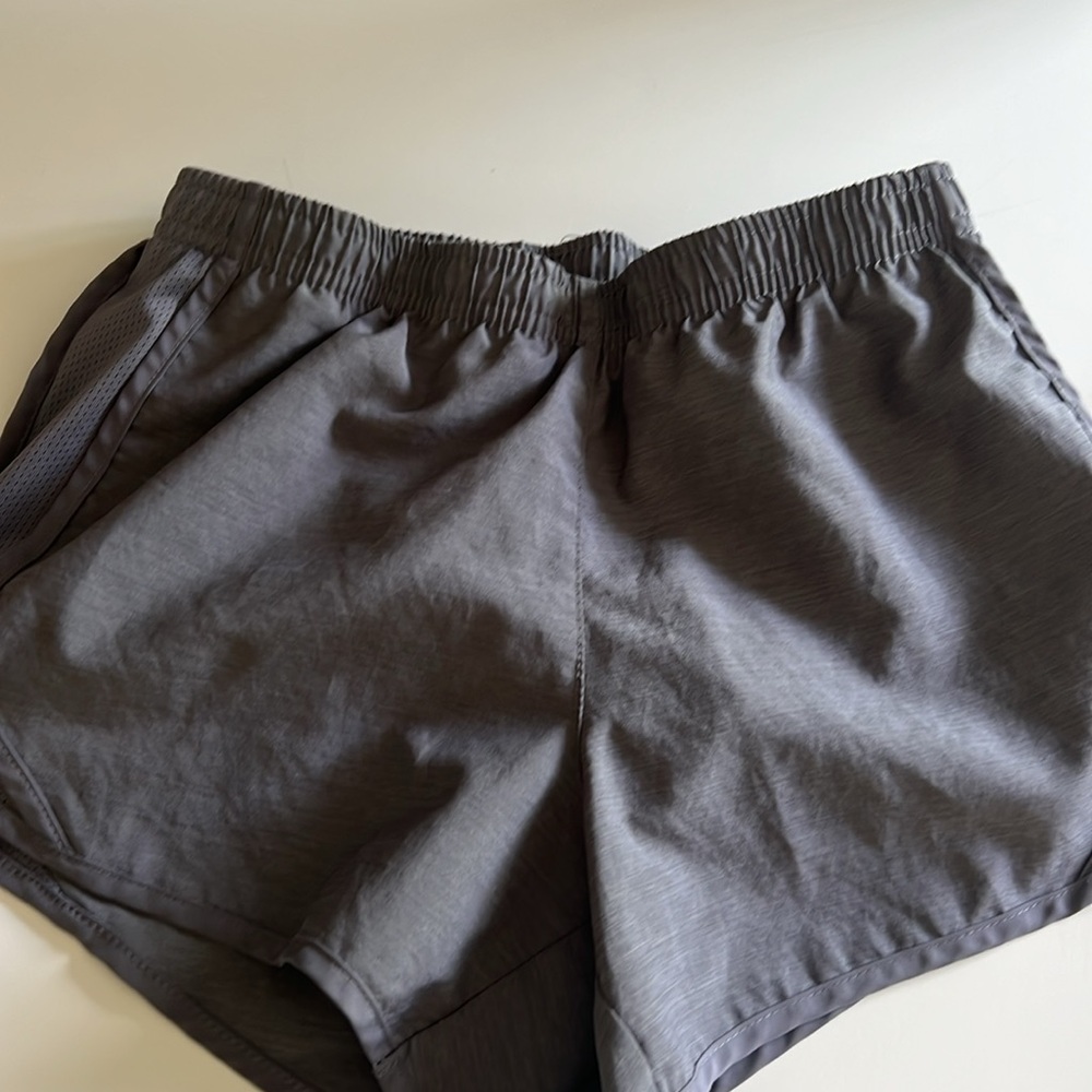 Nike Gray Running Shorts Lightweight Elastic Waist